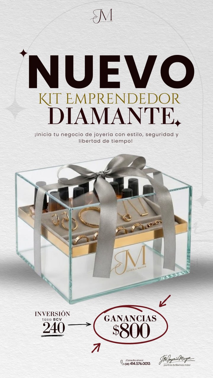 Kit Diamante — JM Joyería Mayor