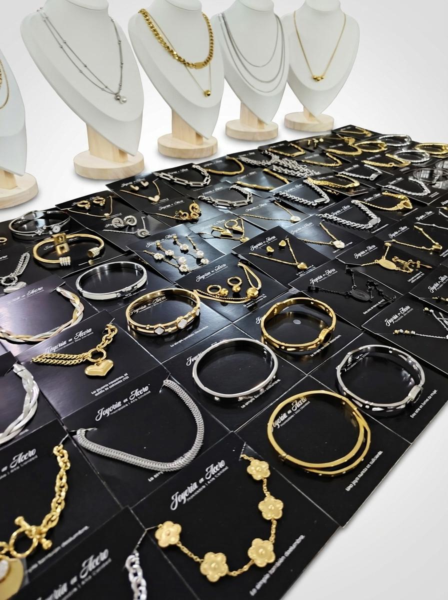 Kit Platino joyas hipoalergénicas